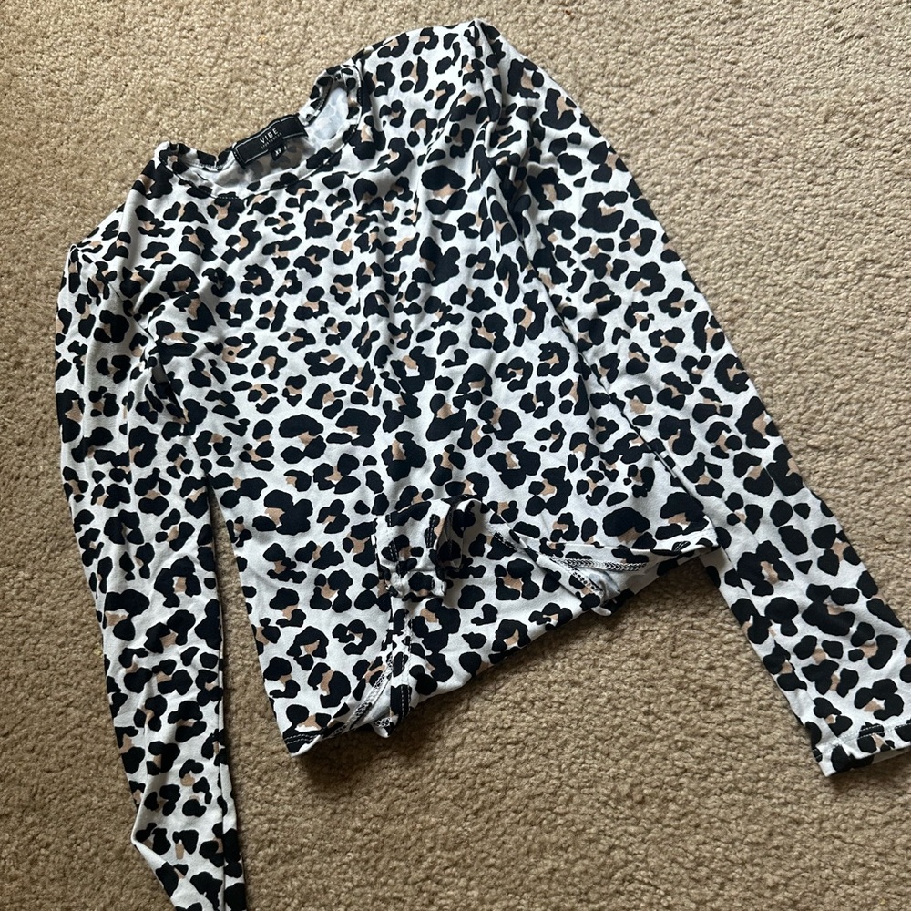 Leopard body suit